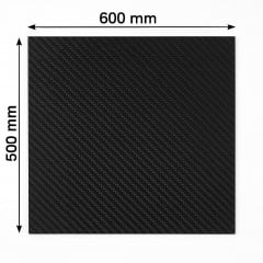 Карбоновый лист PRO-TECH 600×500×7 Twill Matt UD150 Купянск