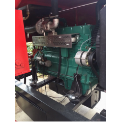 Причепний портативний дизельний бетононасос з міксером DJBT40-11-76 Київ