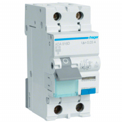 Устройство защитного отключения Hager ADA916D B 16A 1P+N 6кА 30мА Софиевская Борщаговка