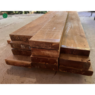 Доска обрезная тика / сорт экстра