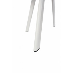 Комплект стульев обеденных Осло М-235 (6 шт.) с подлокотниками, для столовой, кухни, ткань фактурная Нежно белый/белый, 850х600х610 мм Новое