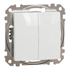 Выключатель Schneider Electric Sedna Design 2кл. белый (SDD111105)