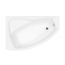 Ванна акрилова Besco Rima 160х100, ліва (соло), без ніг (#WAR-160-NL)