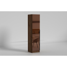 Пенал Noir/Нуар №2, Готові кольорові рішення Дуб Крафт золотий