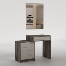 Туалетний стіл Loom/Лум, Готові кольорові рішення Дуб Кремона Toppo