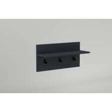 Полка-вішак Luna/Луна, Готові кольорові рішення Дуб Крафт білий