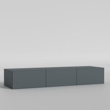 Антресоль Urban/Урбан 3-дв, Готові кольорові рішення Біле дерево