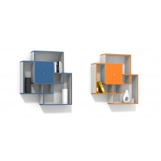 Полка №12, Готові кольорові рішення Дуб Крафт білий