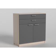 Комод 10, Готові кольорові рішення Дуб Експресив Бронзовий