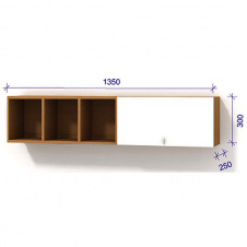 Модульная система 3 - Модуль 1, Готові кольорові рішення Дуб Експресив Бронзовий