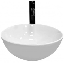 Раковина накладна VBI Amalfi S White біла (VBI-013404)