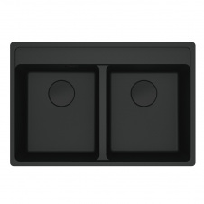 Кухонна мийка Franke Maris MRG 620 TL Black Edition чорна матова (114.0720.010)