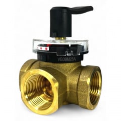 Триходовий поворотний змішувальний клапан Tervix Pro Line RMV DN20 Rp 3/4 (314122) Талалаївка