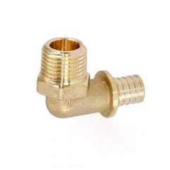 Кутник із зовнішньою різьбою Heat-PEX F&E латунь 16x1/2 (FEEM16150) Киев