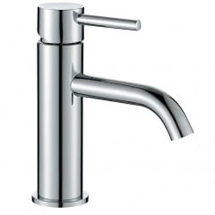 Змішувач для раковини VBI Milano Chrome низький хром (VBI-050100CH) Дзензелівка