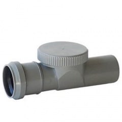 Зворотній каналізаційний клапан REDI 50 ПВХ Броди