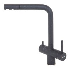 Змішувач для кухні Interline Storm new black з гранітним покриттям (201220232027) Коломыя