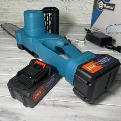 Акумуляторна ланцюгова електропилка Domotec Chain Saw 12'' Ромни