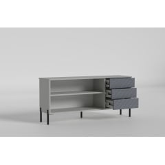 Тумба Leada/Леада №7, Готові кольорові рішення Бетон світлий Костополь