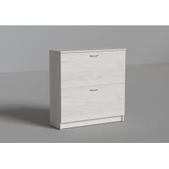 Тумба для взуття №4, Готові кольорові рішення Дуб Крафт білий Чорноморськ