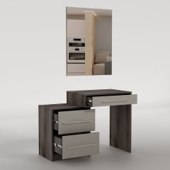 Туалетний стіл Loom/Лум, Готові кольорові рішення Дуб Евок скам'янілий Гайсин