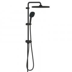 Душова система Grohe Tempesta System 250 Cube Flex із перемикачем, чорний матовий (269772431) Іршава