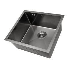 Мийка кухонна під стільницю Nett NВS-5045 Чорна (043620) Первомайск