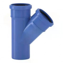 Трійник Valsir Triplus® Ø75/75x45° (VS0650519) Пологи