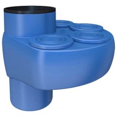 Мультихрестовина Valsir Triplus Ø110 x 4 виходи x Ø32÷50 (VS0652001) Токмак