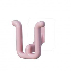 Держатель настенный для обуви UKC LVR 003 с наклейкой Pink (16576-hbr)