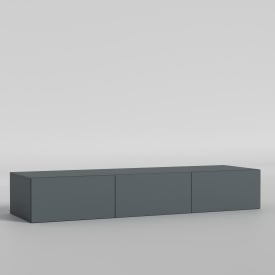 Антресоль Urban/Урбан 3-дв, Готові кольорові рішення Дуб Крафт білий