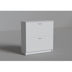 Тумба для взуття №4, Готові кольорові рішення Дуб Крафт білий