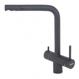 Змішувач для кухні Interline Storm new black з гранітним покриттям (201220232027)