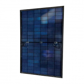 Сонячна панель Luxen Solar LNDX-450ND, двостороння, повністю чорна