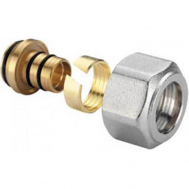 Компресійний фітинг (цанга) для пластикових труб Luxor 20x2х3/4 (67842016)