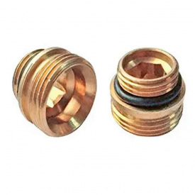 Подвійний ніпель Heat-PEX 1/2х3/4 (євроконус) (2 шт.) (601234)