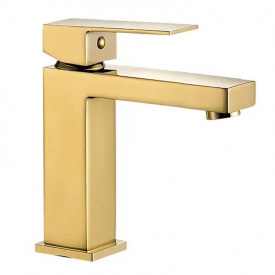 Змішувач для раковини VBI Loreno Gold низький золото (VBI-050200GL)