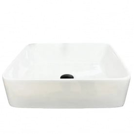 Раковина накладна VBI Asti M White біла (VBI-013000)