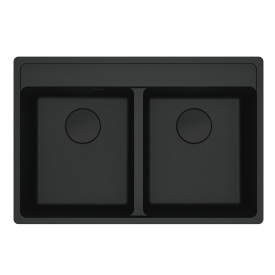 Кухонна мийка Franke Maris MRG 620 TL Black Edition чорна матова (114.0720.010)