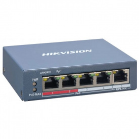 PoE комутатор Hikvision DS-3E1105P-EI/V2 POE (99-00019962)
