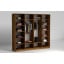Шкаф распашной 2000 4-дв. Noir/Нуар, Готові кольорові рішення Дуб Бароко Бурштиновий Кропива