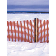 Сітка полімерна Tenax «Від Снігу DRAGON» помаранчева (1,8х50м) Кропива