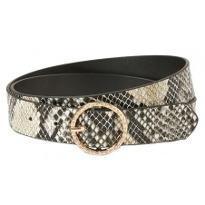 Ремень женский из эко кожи под кожу змеи C&A 2126107 разноцветный