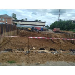 Занурення балки Віброзанурювачем Лозова