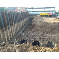 Занурення балки Віброзанурювачем Лозова