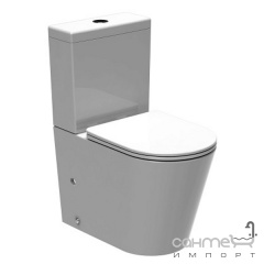 Безободковый унитаз-компакт с сидением softclose Devit Universal 3010162 белый Охтирка