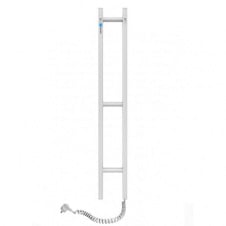 Електрична рушникосушка Navin Силуэт Квадро 160x1000 П з кнопкою білий