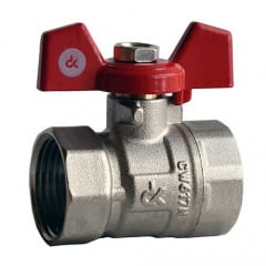 Кран кульовий Derkaliber Kraft Ду 25 ВВ Энергодар