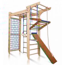 Спортивний комплекс SportBaby Kinder 5-220 дитячий для дому з руковоходом