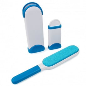 Набор щеток для удаления шерсти и пыли для кошек и собак Fur Wizard самоочищающийся (1756374740)